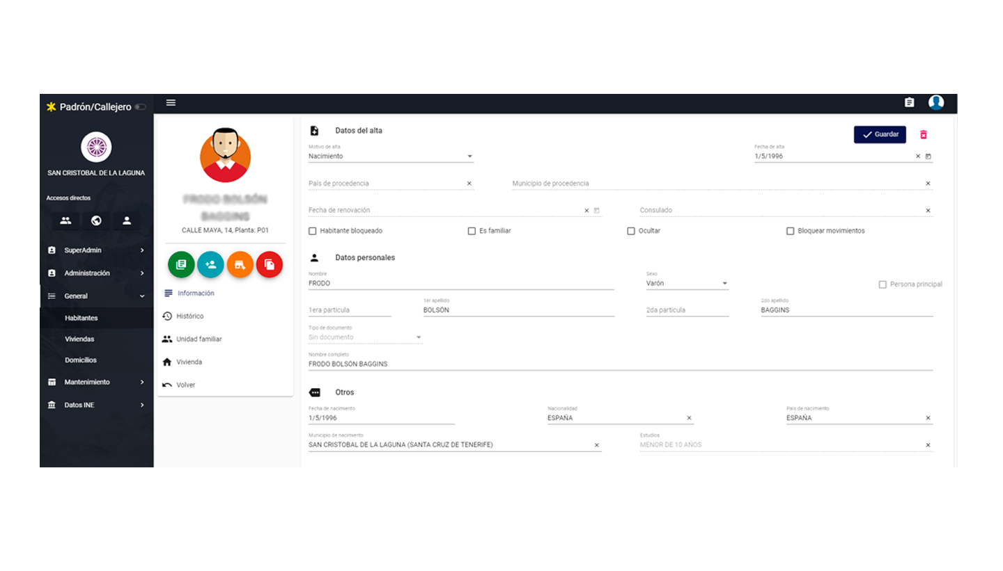Módulo administarción